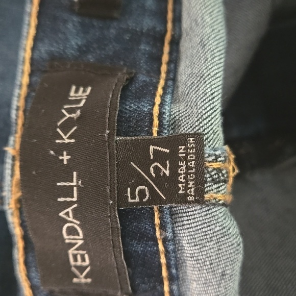 Kendall & Kylie The Kontour High Rise Blue Denim Skinny Jeans - Picture 6 of 8